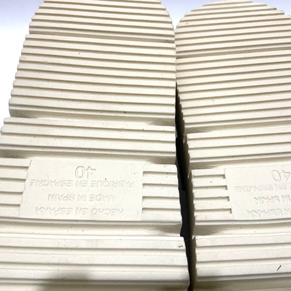 Cordani Shayleen Dark Brown Tan Leather Platform Wedge Ankle Strap Sandals 40 - Picture 8 of 9